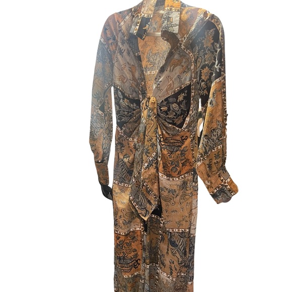 Printed Jumpsuit Size Small - Picture 5 of 5